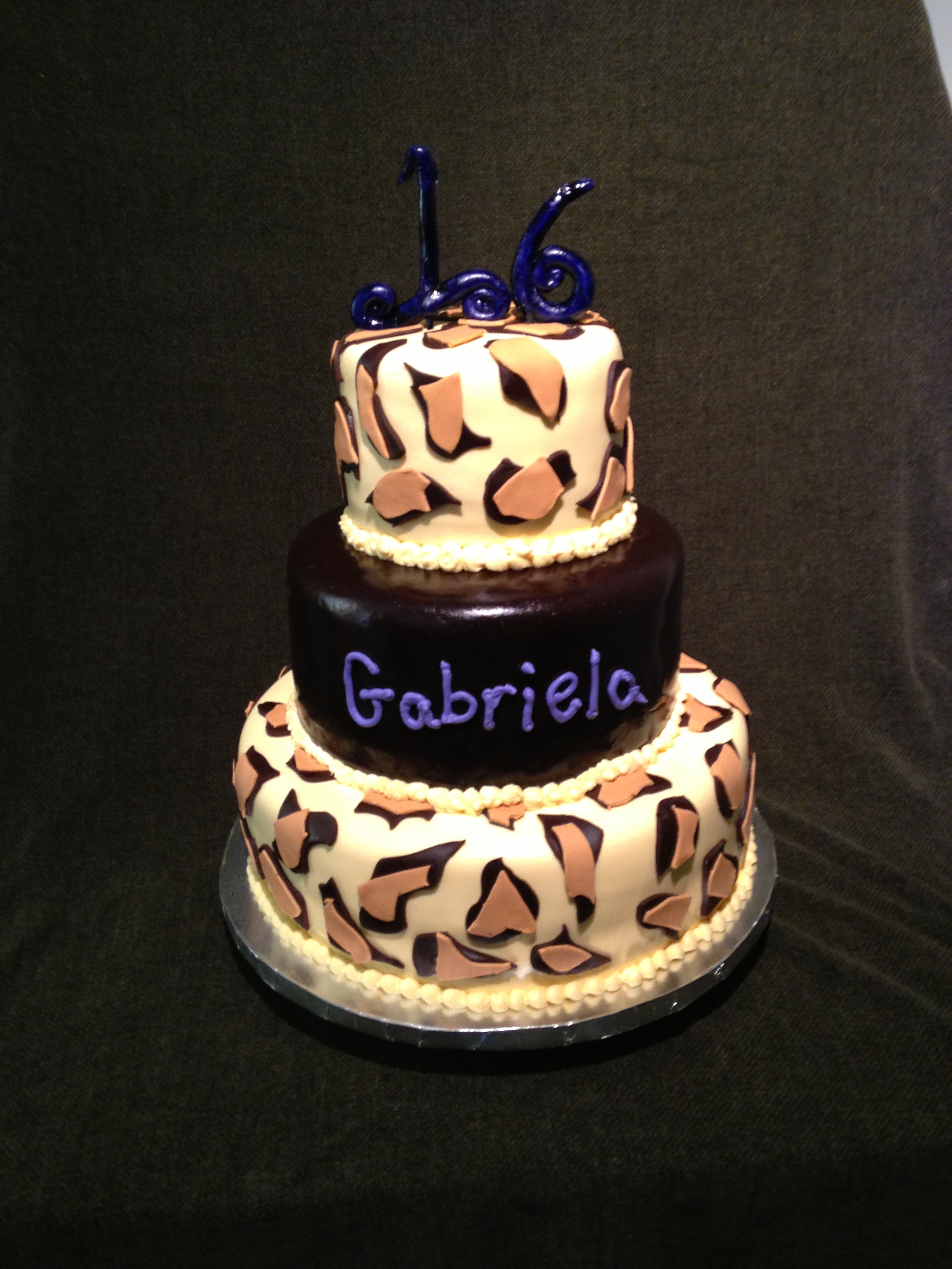 Cheetah Cake